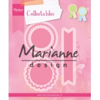 Collectables - Marianne Design - Rosettes en Labels 