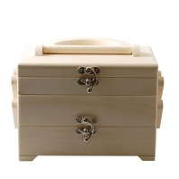 Vaessen Creative Ã¢â‚¬Â¢ Wooden Chest 20X13.5X14.5Cm