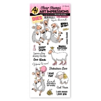 Art Impressions - Sheep Set  + snijmallen 5398