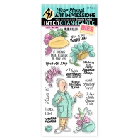 Art Impressions - Mrs set + snijmallen. 5405