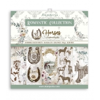Stamperia Romantic Collection Horses 30,5x30,5cm