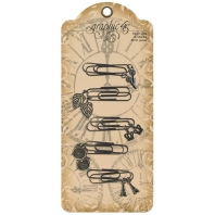 Graphic 45 Metal Charm Clips