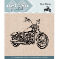 Card Deco - Clear Stamp - Motor