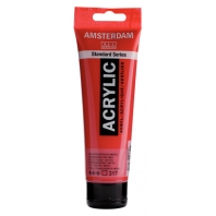 Amsterdam Standard Series Acrylverf Tube 120 ml Transparantrood Middel 317