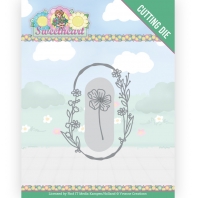 Yvonne Creations - Sweetheart - snijmal - Flower Oval