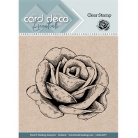Card Deco - Clear Stamp - Rose