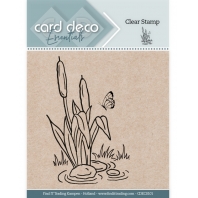 Card Deco - Clear Stamp - Weed