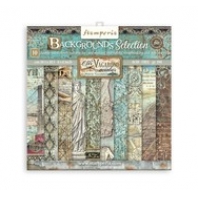 Stamperia - Sir Vagebond - Backgrounds Selection - 20,3x20,3 cm