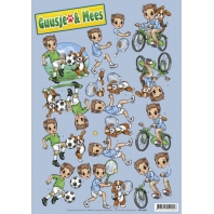 3D Knipvel - Yvonne Creations - Guusje & Mees