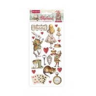 Stamperia Chipboard - Alice - 21 stuks