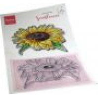 Marianne Design Clear Stamp  & Dies set Tiny's Flowers - Zonnebloem