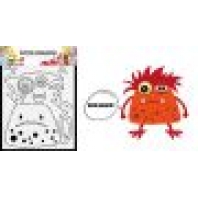 Dutch Doobadoo Card Art Built up Monster 3