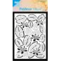 JoyCrafts Maskstencil - Waterlelieblad