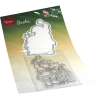 Marianne Design Stamp & Die Set Hetty's Santa