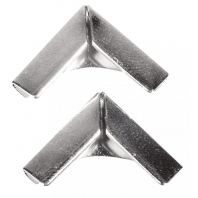 Zilver Metalen sierrandjes - 14x14mm