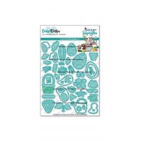 Carlijn Design - Snijmallen Gnome Set 5 Pasen