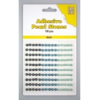 Nellie Snellen - Adhesive Pearl Stones blauw
