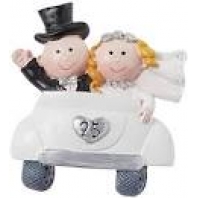 Hobbyfun - Zilveren Paar in auto