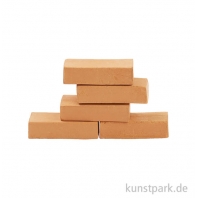 Hobbyfun - stenen rood - 5 stuks