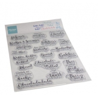 Marianne Design Clear Stamp MMM...lekker