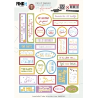 Designed by Anna - sentiments sheet