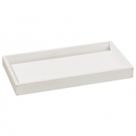 HobbyFun Holztablett Basic white 30x16x3cm