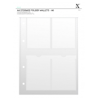 XCut A4 Storage Folder Wallets A6