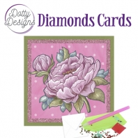 Diamonds Cart - Large pink peony