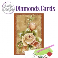 Diamonds Cart - Orange Roses