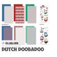 Dutch Doobadoo Crafty Kit Slimline Kerstkatje