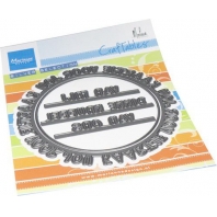 Marianne Design Craftable Kaartje voor jou cirkel by Marleen