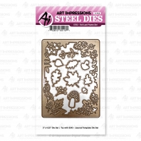 Art Impressions  - Fall Leaf Frame Set 5783