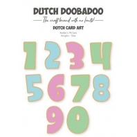 Dutch Doobadoo Card Art Nummers 0-9