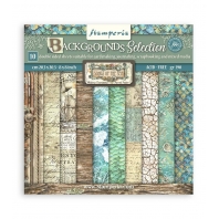 Stamperia - Songs of the Sea - Backgrounds -  20,3x20,3cm