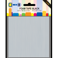 Jeje Produkt 3D foam lines black 3 x 100 x 2mm