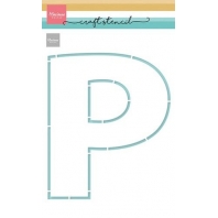 Marianne Design Craft Stencil - P letter
