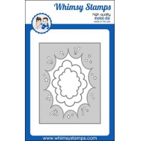 Whimsey Stamps Comic Burst A2 Die Set - WSD464