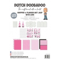 Dutch Doobadoo Kit with love knippen en plakken met Jaap