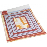 Marianne Design Creatable - Scalloped rechthoeken