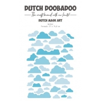 Dutch Doobadoo Mask Art Wolken A5