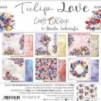 Craft O Clock Tulip Love 20,3x20,3cm