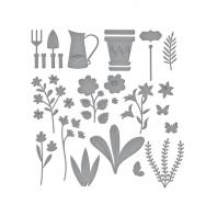 Spellbinders The Botanical Solarium - 19 stuks