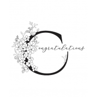 Spellbinders - press plates - Every Occasion Floral C and Sentiment