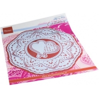 Marianne Design Creatable Anjaâ€™s Elegante cirkel met hartjes