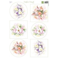 Marianne Design Decoupage Mattie's Mooiste - Romantic bouquets
