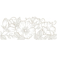 Spellbinders Hot Foil Plates Sweet Blooms Border