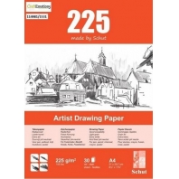 Schut Artist Drawing Paper 225 gram A4 blok a 30 vel