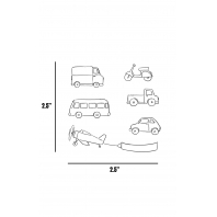 Art Impressions Village Vehicles 5889