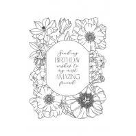Spellbinders Betterpress - Mirrored Arch Blooms