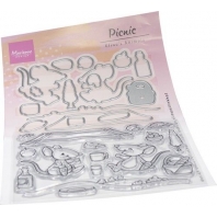 Marianne Design Clear Stamps & dies Eline's dire - picknick